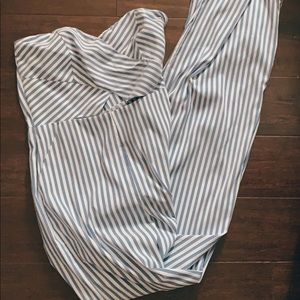 Stripped jumpsuit